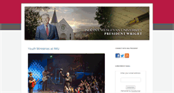 Desktop Screenshot of iwupresident.com